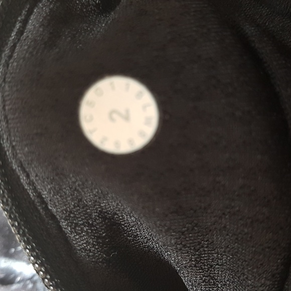 Lululemon Black Patterned Pace Rival Size 2 Long Sport Skort - Picture 10 of 12